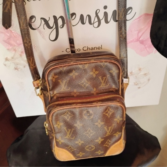 Louis Vuitton Handbags - Louis Vuitton Amazone Monogram crossbody bag featuring the iconic brown canvas